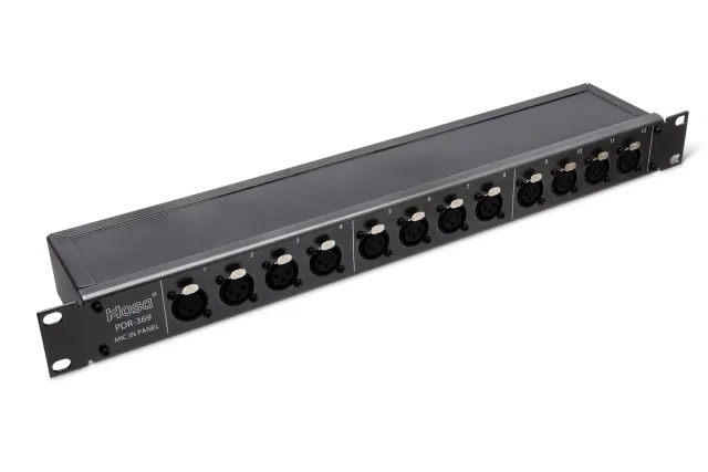 Hosa PDR-369 Patchbay 19 Zoll De-normalled