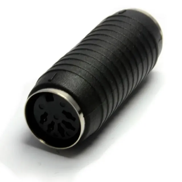 Kenable MIDI Kupplung 5-polig DIN Adapter schwarz