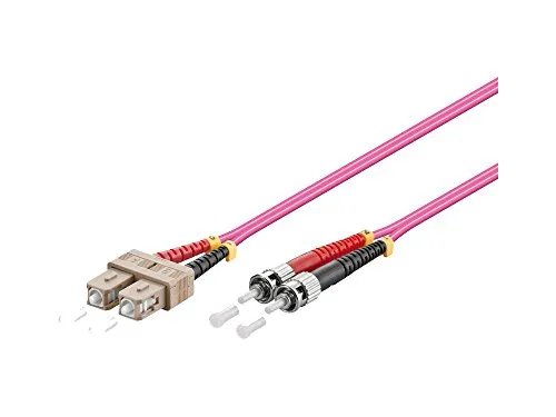 Good Connections OM4 LWL Patchkabel SC/ST 7,5m violett