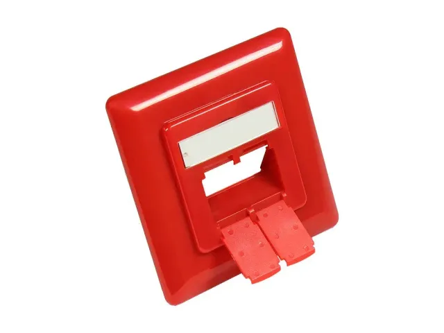 Good Connections Zentralstück 50x50 Abdeckung rot RAL3020