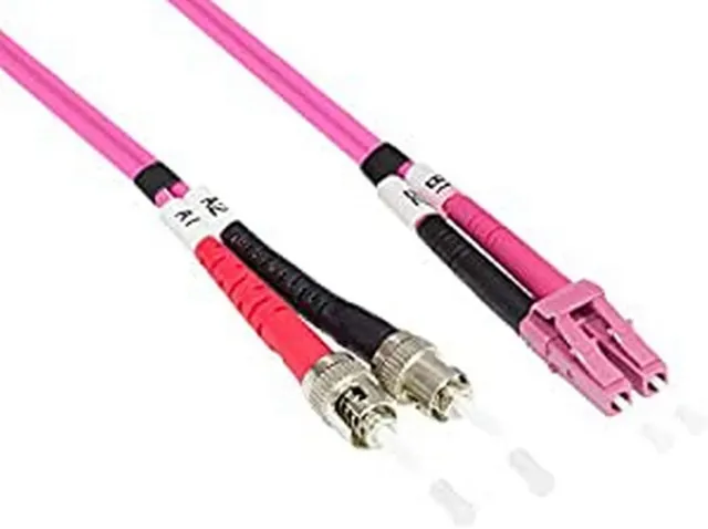 Good Connections OM4 LWL Patchkabel LC/ST 5m violett