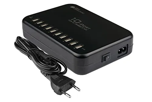 Good Connections 120W USB-Ladestation 10-Port schwarz 12W
