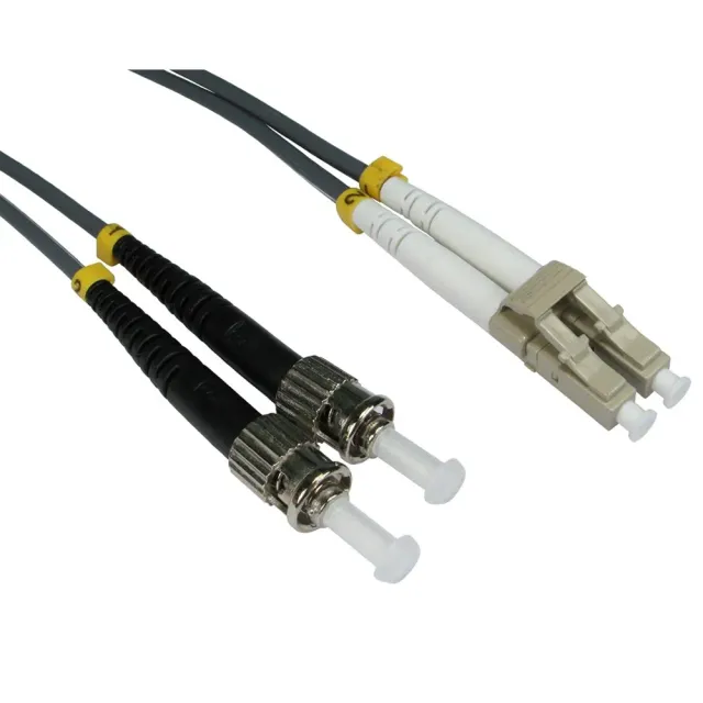Kenable OM1 Glasfaser-Patchkabel LC-ST 1m grau