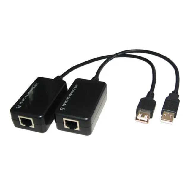 Kenable USB Extender über LAN RJ45 45m 12 Mbit/s Set