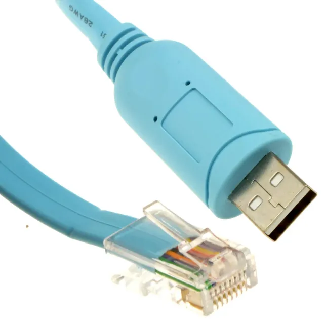 Kenable USB zu RJ45 Konsolenkabel 1,8 m FTDI Cisco-kompatibel