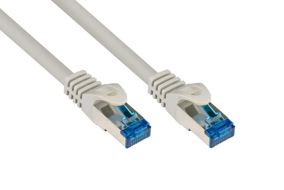 Good Connections SmartFLEX Cat.6A Patchkabel 1 m grau 10 Gbit