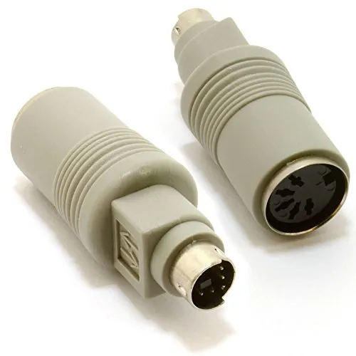 Kenable AT zu PS/2 Adapter 5-pol DIN Tastatur-Adapter