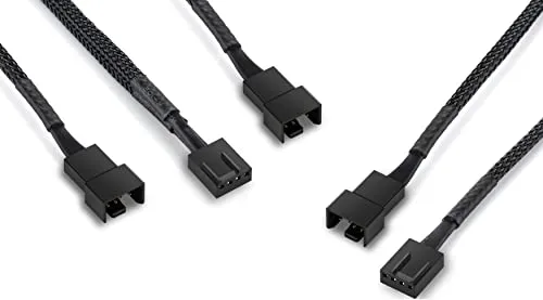 Poppstar 4-Pin Lüfter Kabel Set 15+30cm PWM