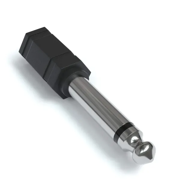 Jamega Klinkenadapter 3,5mm auf 6,35mm Mono 1 Stück