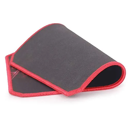 Kenable Profi Gaming Mauspad Large 400x450mm Rot-Schwarz 3mm
