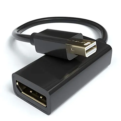JAMEGA Mini DisplayPort Adapter 4K DP 1er Pack