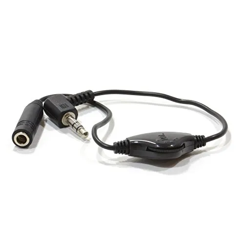 kenable Kopfhörer Lautstärkeregler 3,5mm 27cm Stereo