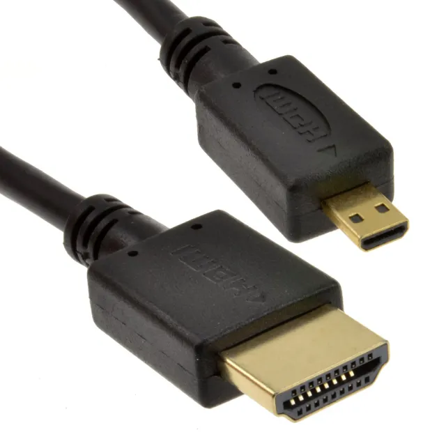 Kenable Micro HDMI auf HDMI Kabel High Speed 3 m