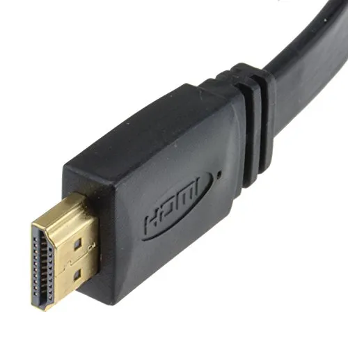 Kenable HDMI Kabel flach gewinkelt 5m High Speed