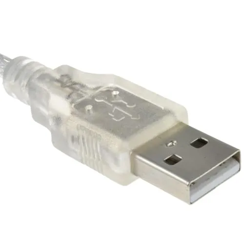 Kenable USB 2.0 Micro-B Kabel 2 m transparent