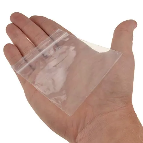 Kenable Druckverschlussbeutel 75x80mm transparent 100 Stück