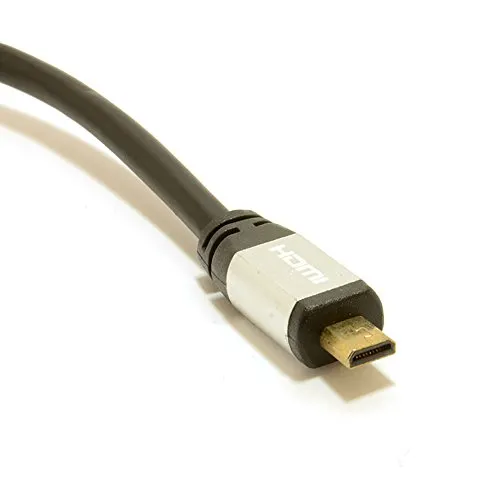 Kenable Micro-HDMI-HDMI-Kabel v1.4 2m schwarz Full-HD