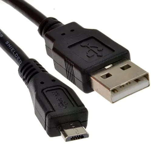Kenable Micro-USB Ladekabel 3m schwarz für PS4 Xbox Controller