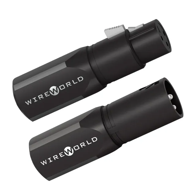 WireWorld XLR-Stecker 11mm Paar Referenz symmetrisch