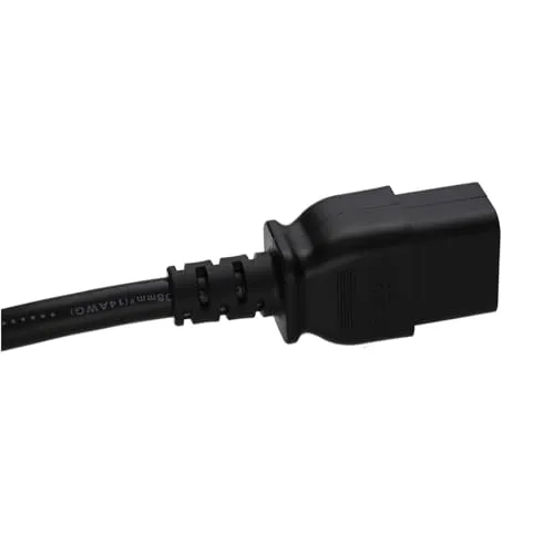 Kenable C19 Stromkabel USA Stecker 2m 16A schwarz