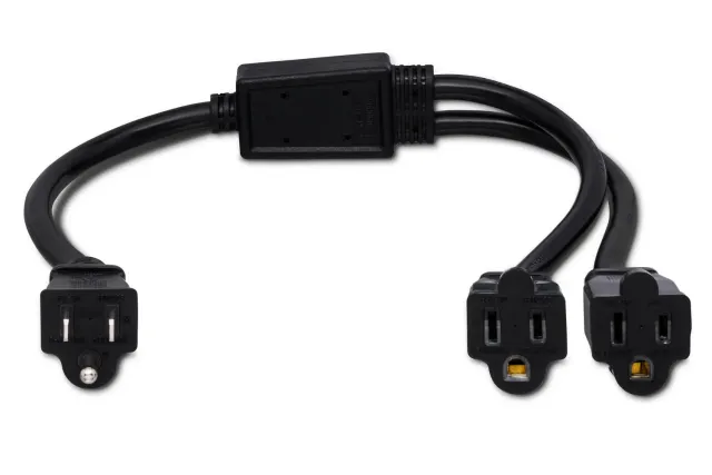 Hosa YAC-407 Strom Y-Kabel Kaltgeräteverteiler
