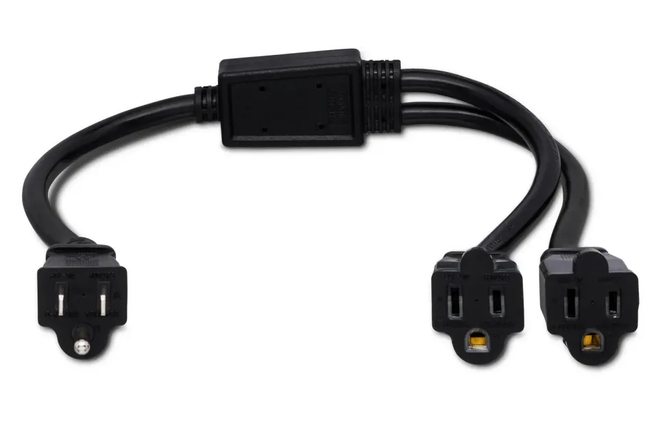 Hosa YAC-407 Strom Y-Kabel Kaltgeräteverteiler