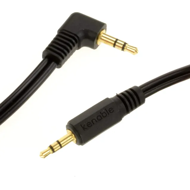 Kenable 006050 Audiokabel 3,5mm 2m schwarz Stereo