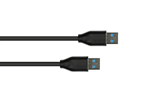 Good Connections USB 3.2 Gen2 Kabel A-A 0,5m schwarz 10Gbit