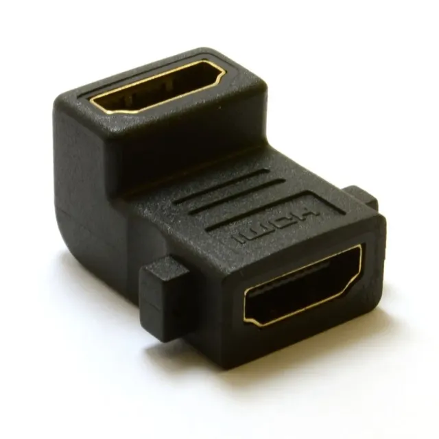 Kenable HDMI Einbaukupplung 90° Buchse-Buchse v1.4 3D