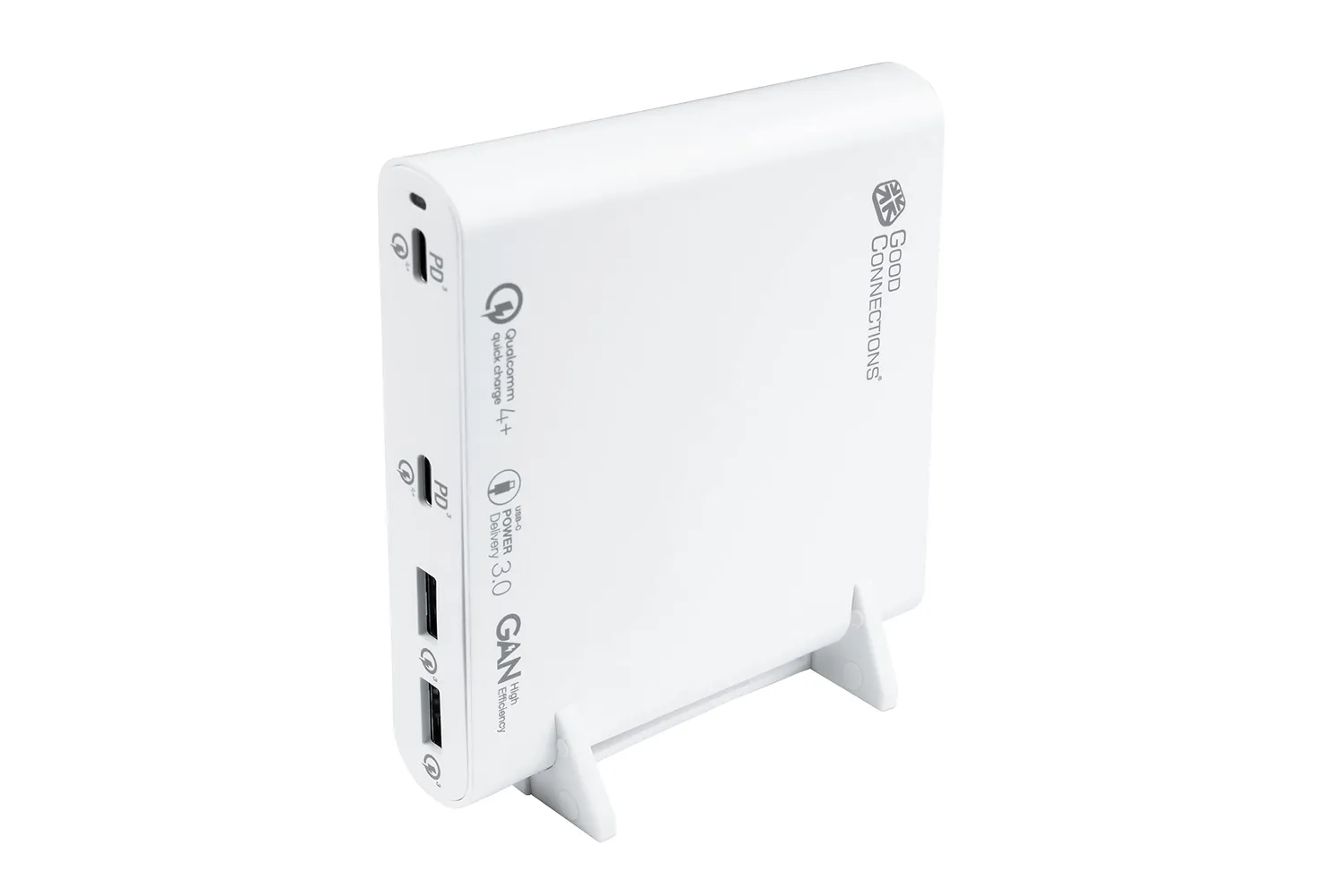 Good Connections GaN-Ladestation 120W 4-Port USB-C/A weiß