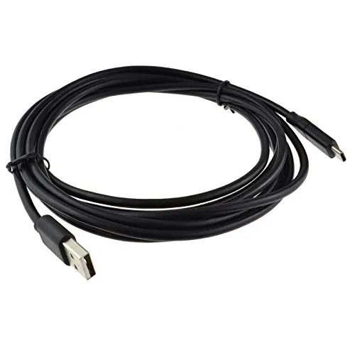 Kenable USB-C Ladekabel USB-A auf C 3 m schwarz 3A