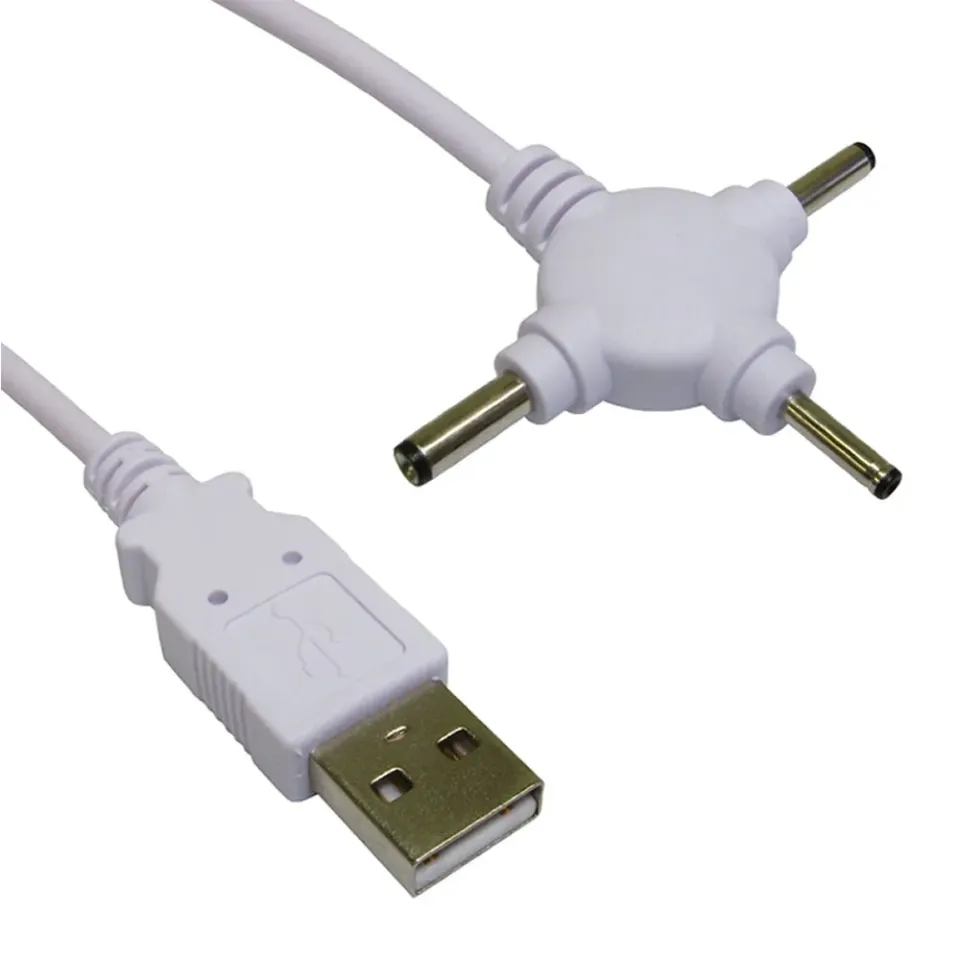kenable USB Stromkabel 3x DC 1,5m 5V 500mA