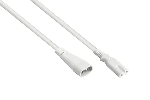 Good Connections P0870-W020 Euro-Verlängerung 2m Weiß