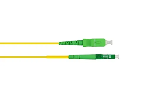 Good Connections OS2 LWL-Kabel LC-APC/SC-APC 0,5m gelb