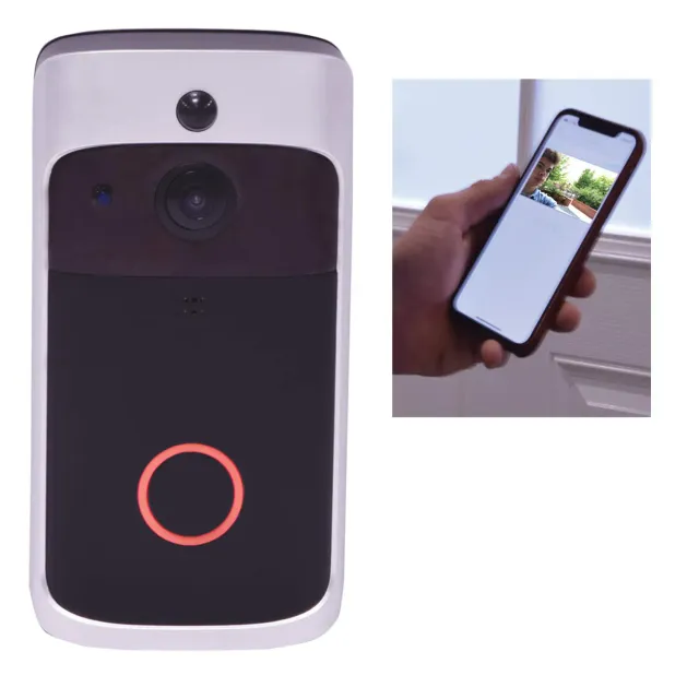 Kenable Smart HD WLAN Türklingel mit App Nachtsicht
