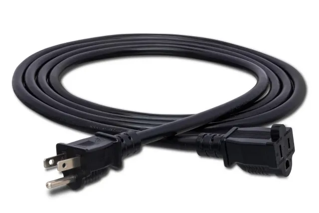 Hosa PWX-400 Stromverlängerungskabel schwarz