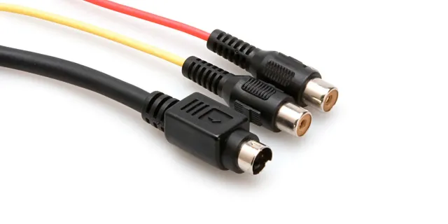 Hosa VSF-454 S-Video-Adapterkabel Hosiden