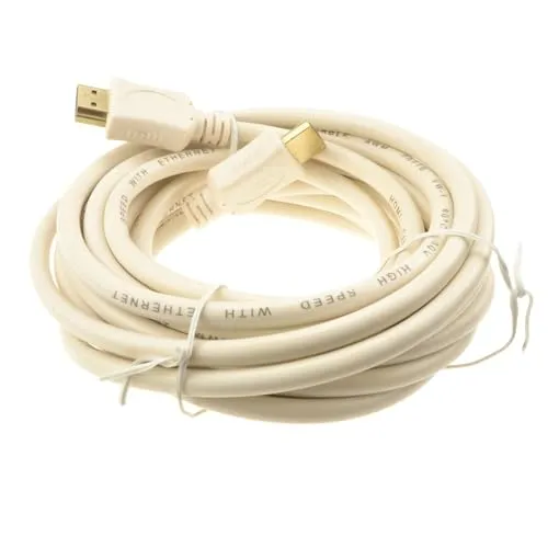 Kenable HDMI 1.4 Kabel 5m Creme 4K ARC