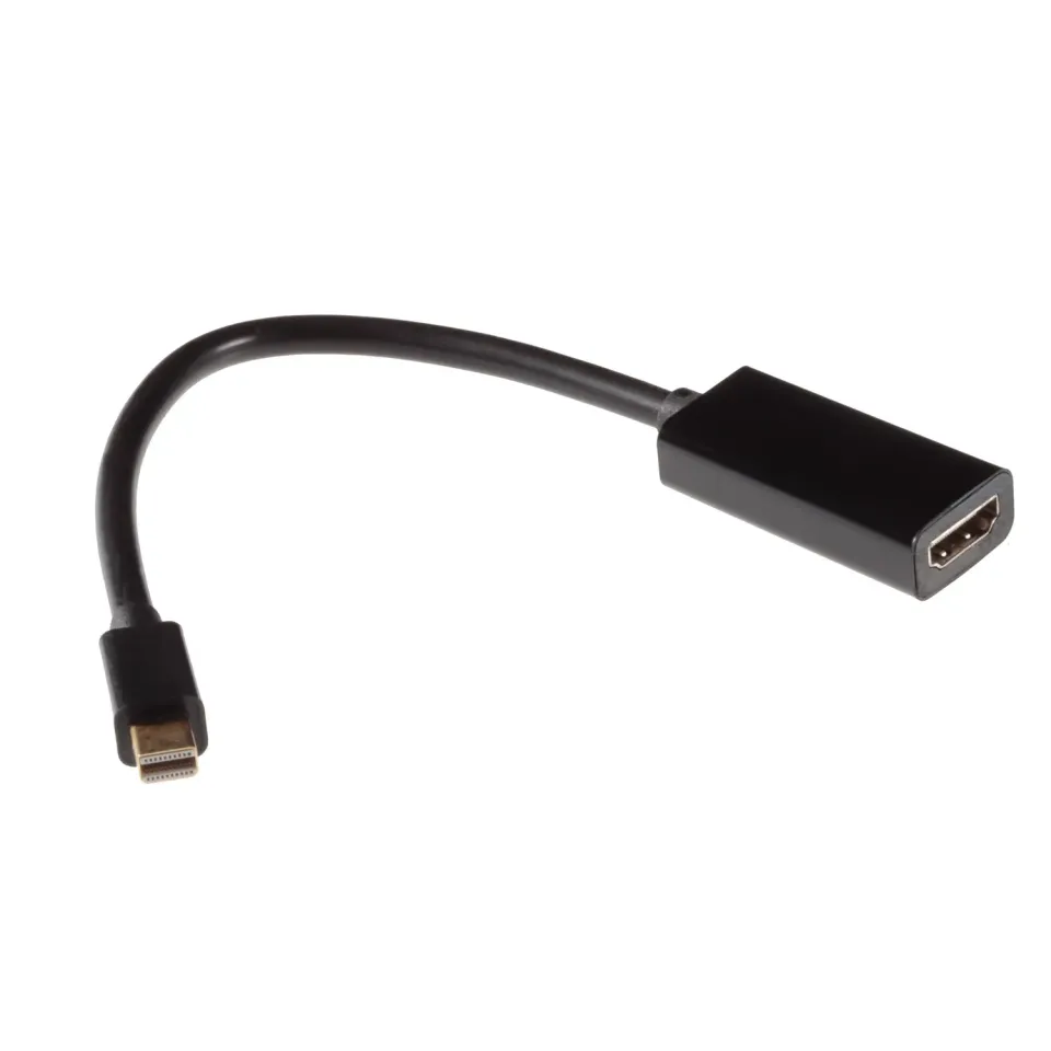 Poppstar Mini DisplayPort HDMI Adapter Full HD Audio