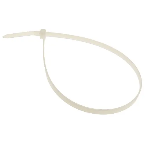 kenable Kabelbinder Natur 300x4,5 mm 100er Pack Nylon