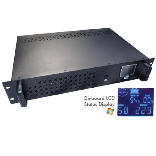 Kenable 800VA USV Line-Interactive Rack mit LCD