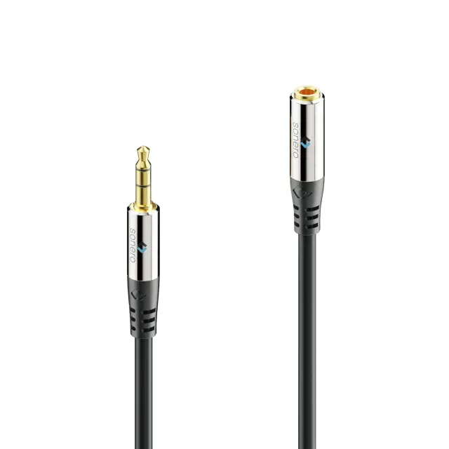 Sonero Premium S-AC550-150 Klinkenkabel 15 m schwarz Stereo