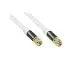 Good Connections SmartFLEX SAT Antennenkabel 3m weiß 120dB