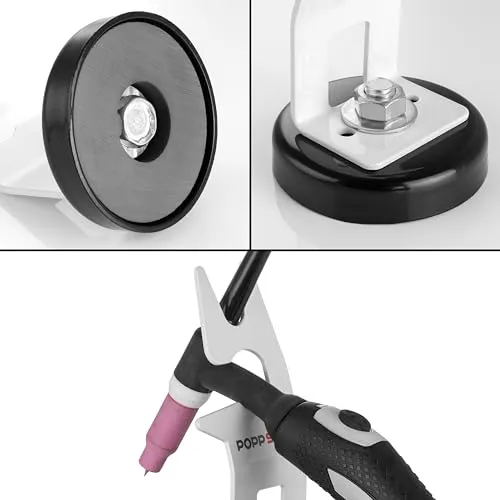 Poppstar WIG Brennerhalter magnetisch 9 cm