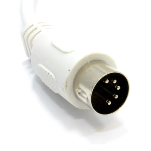 Kenable SoundLab MIDI Kabel 1,2m weiß 5-polig