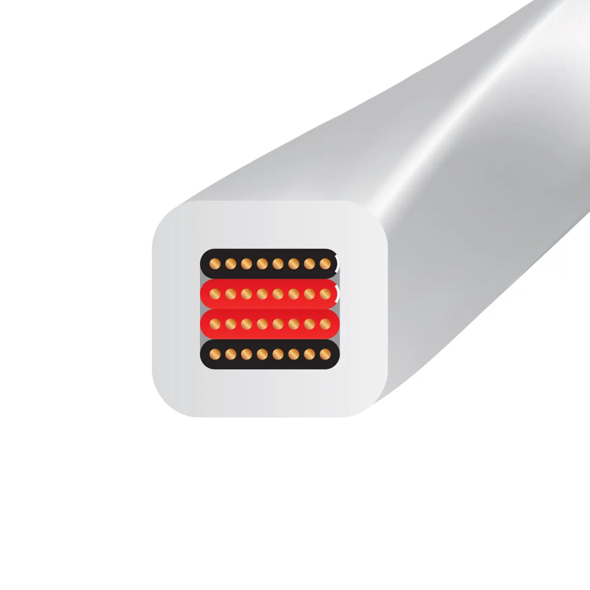 WireWorld Solstice 10 Lautsprecherkabel 2,5m Paar OFC