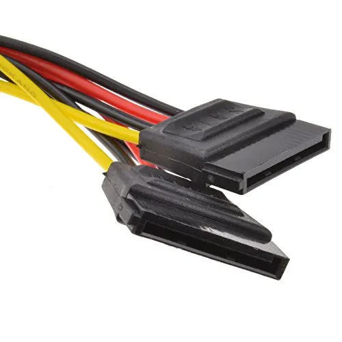 Kenable SATA Strom Y-Adapter Molex auf 2x SATA