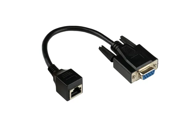 Good Connections RJ45-D-SUB9 Adapterkabel 10cm schwarz 1:1