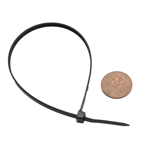 Kenable Kabelbinder 300x4,8mm schwarz 100 Stück Nylon