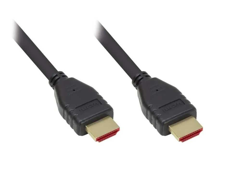 Good Connections 4521-010 HDMI 2.1 Kabel 1m schwarz 8K